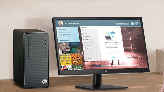 HP Desktop M01-F1004bla poder sobresaliente